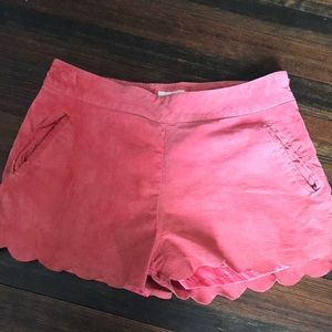 Suede Pink Shorts from Forever 21